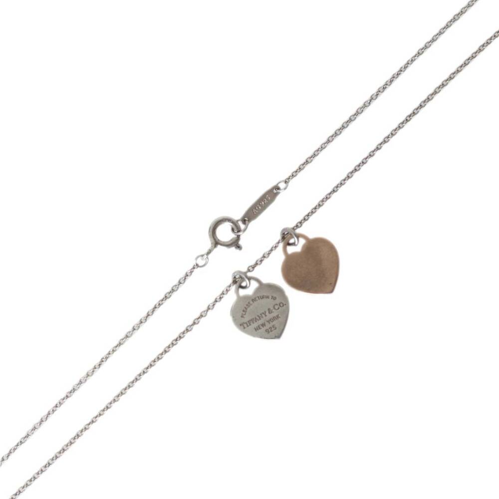 TIFFANY Silver Heart Necklace